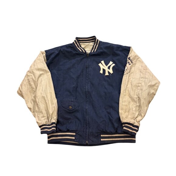 Vintage Mirage 1961 New York Yankees World Championship Reversible Jacket XL - Picture 2 of 7